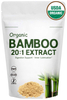 Poudre de bambou biologique